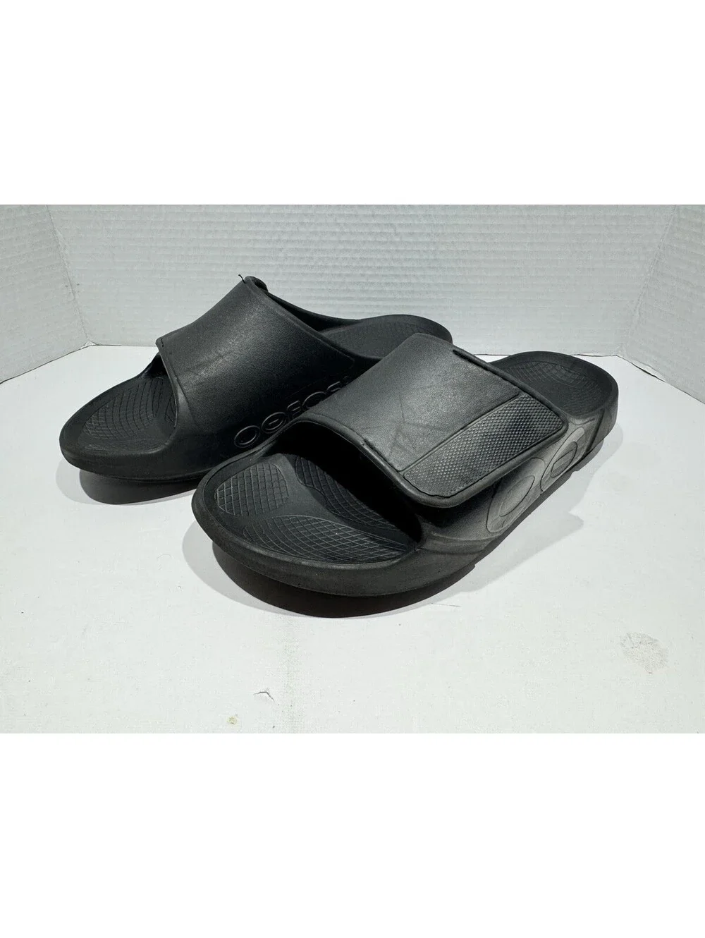 Oofos Sport Flex Recovery Slide - Size M9/W11 - Black